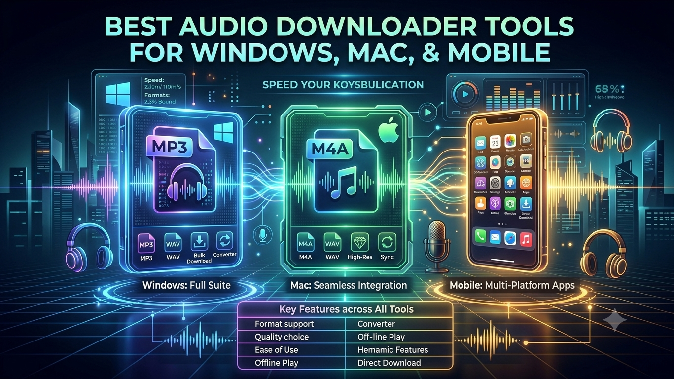 Best Audio Downloader Tools