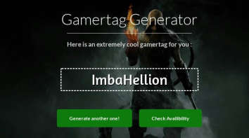 XBOX GamerTag Generator Online