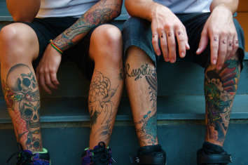 15 Attractive Thigh Tattoos for Men 2023 updated  Themencure