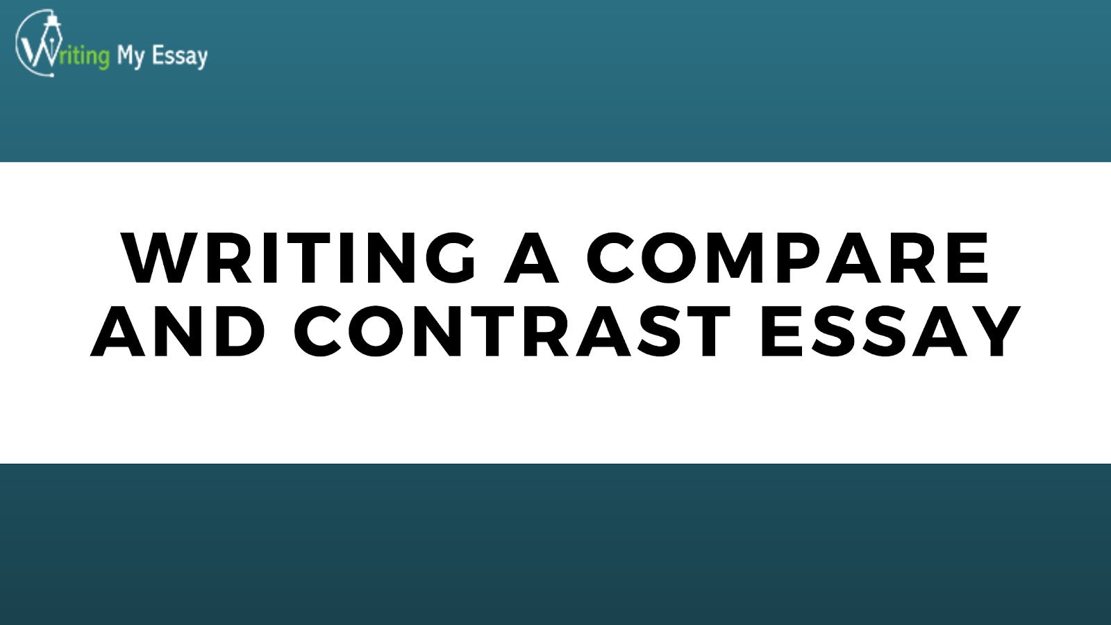 contrast essay format